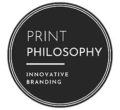 Print Philosophy branding logo, a business leveraging Enterpryze ERP