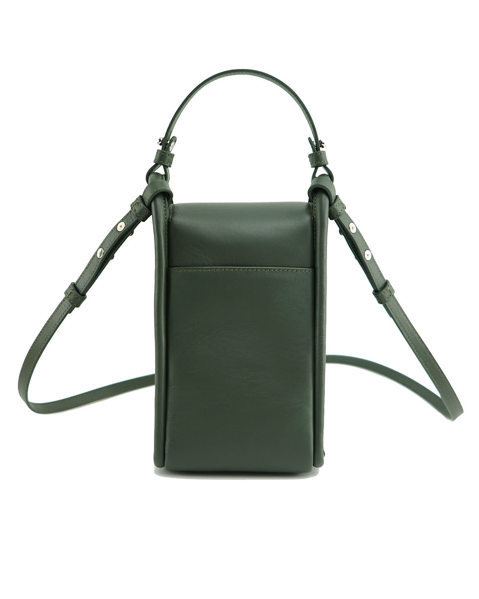 Thumbnail: Emily - Compact Crossbody Bag - Basil