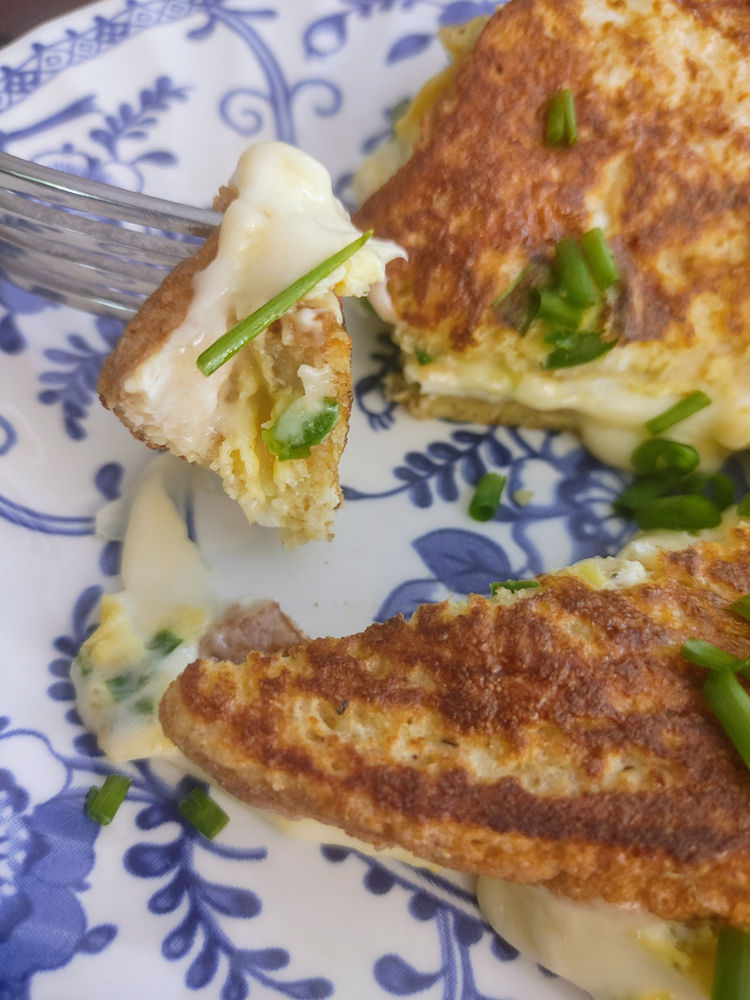 A new kind of breakfast sandwich that you will love...