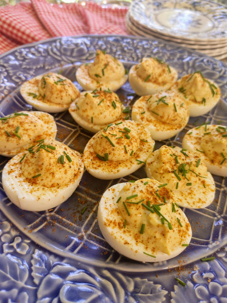 Old Bay Deviled Eggs