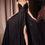 Thumbnail: CD Freya Stardust Gown Black