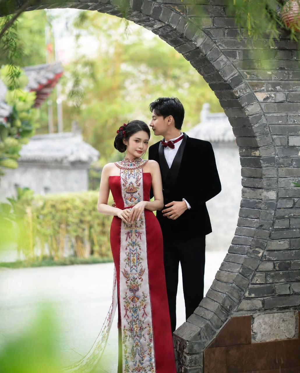 PM Emi Red Cheongsam