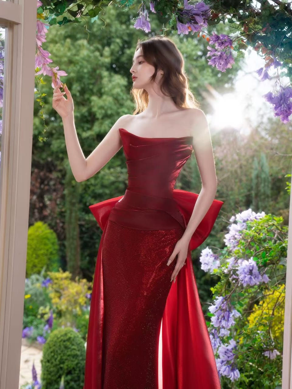 Thumbnail: XJ Anastasia Bling Gown Red