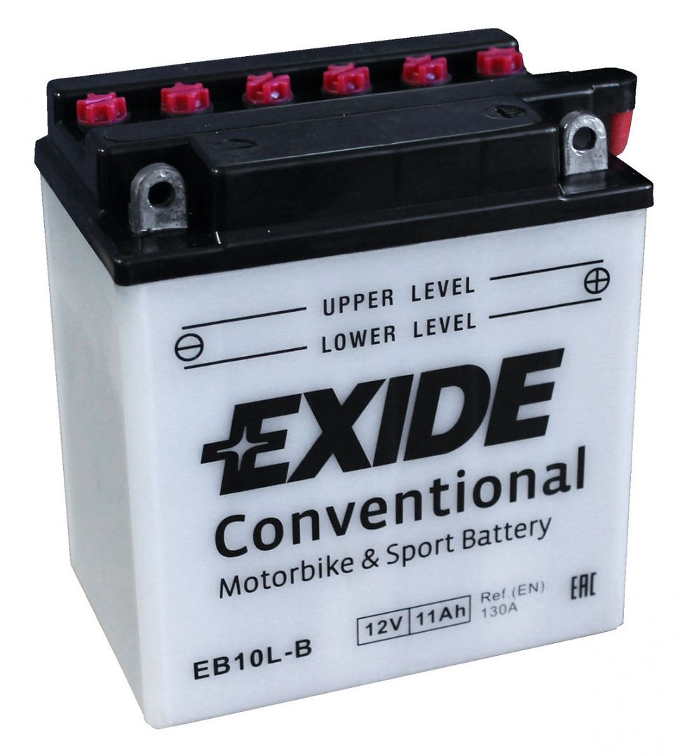 Акумулатор EXIDE Conventional YB10L-B 11Ah 130A R+