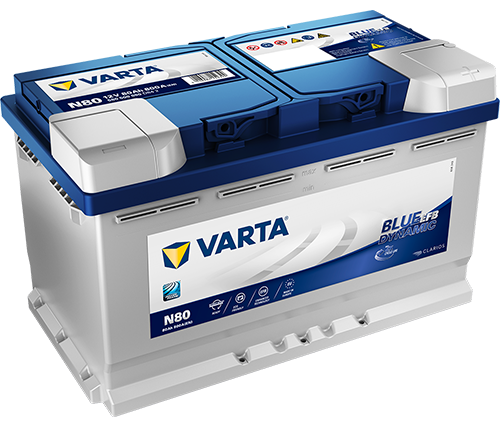 Акумулатор VARTA Blue Dynamic EFB 80Ah 800A R+