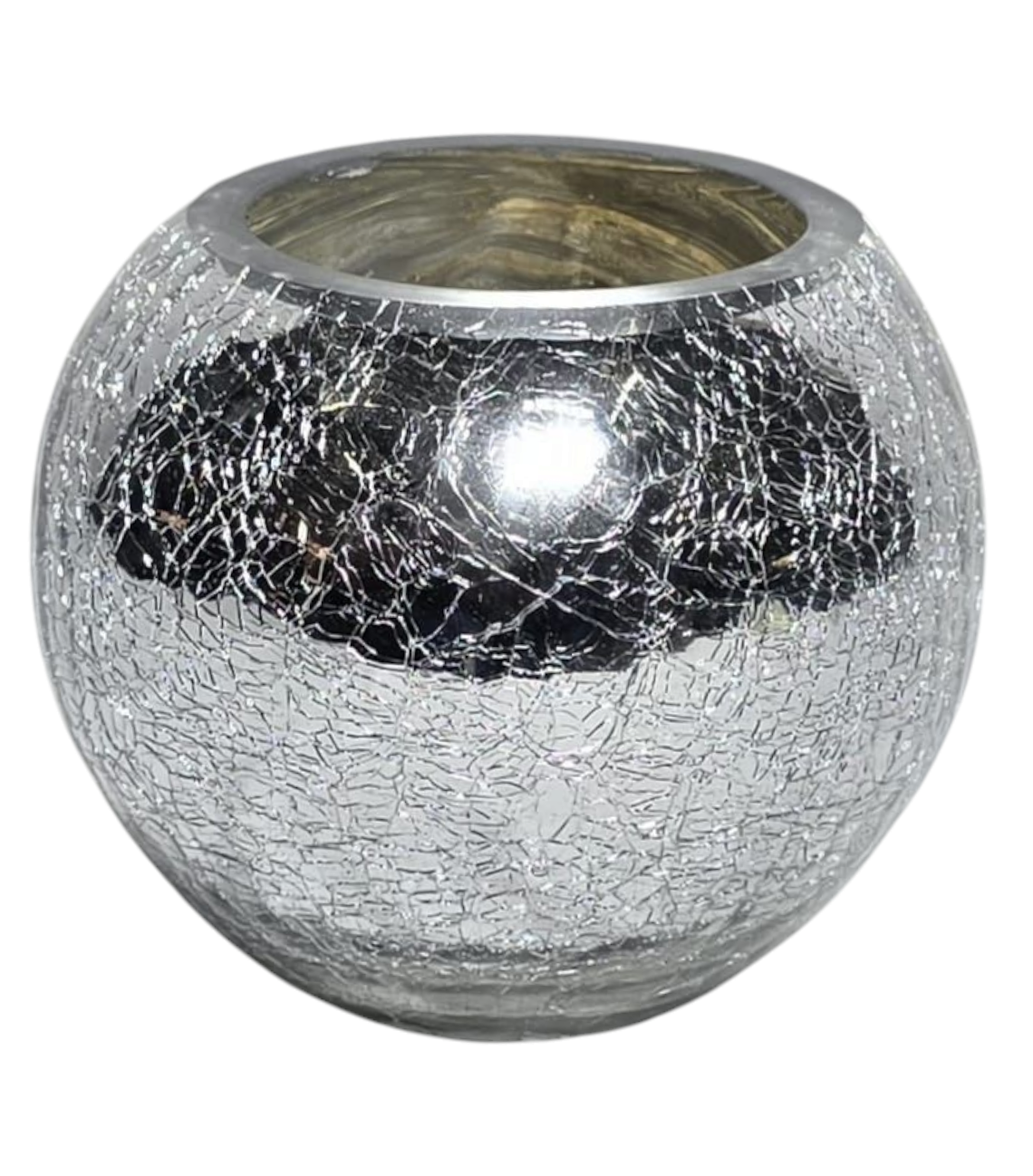 GLASS VASE, CODE 01, SIZE : 12 X 14 CM 