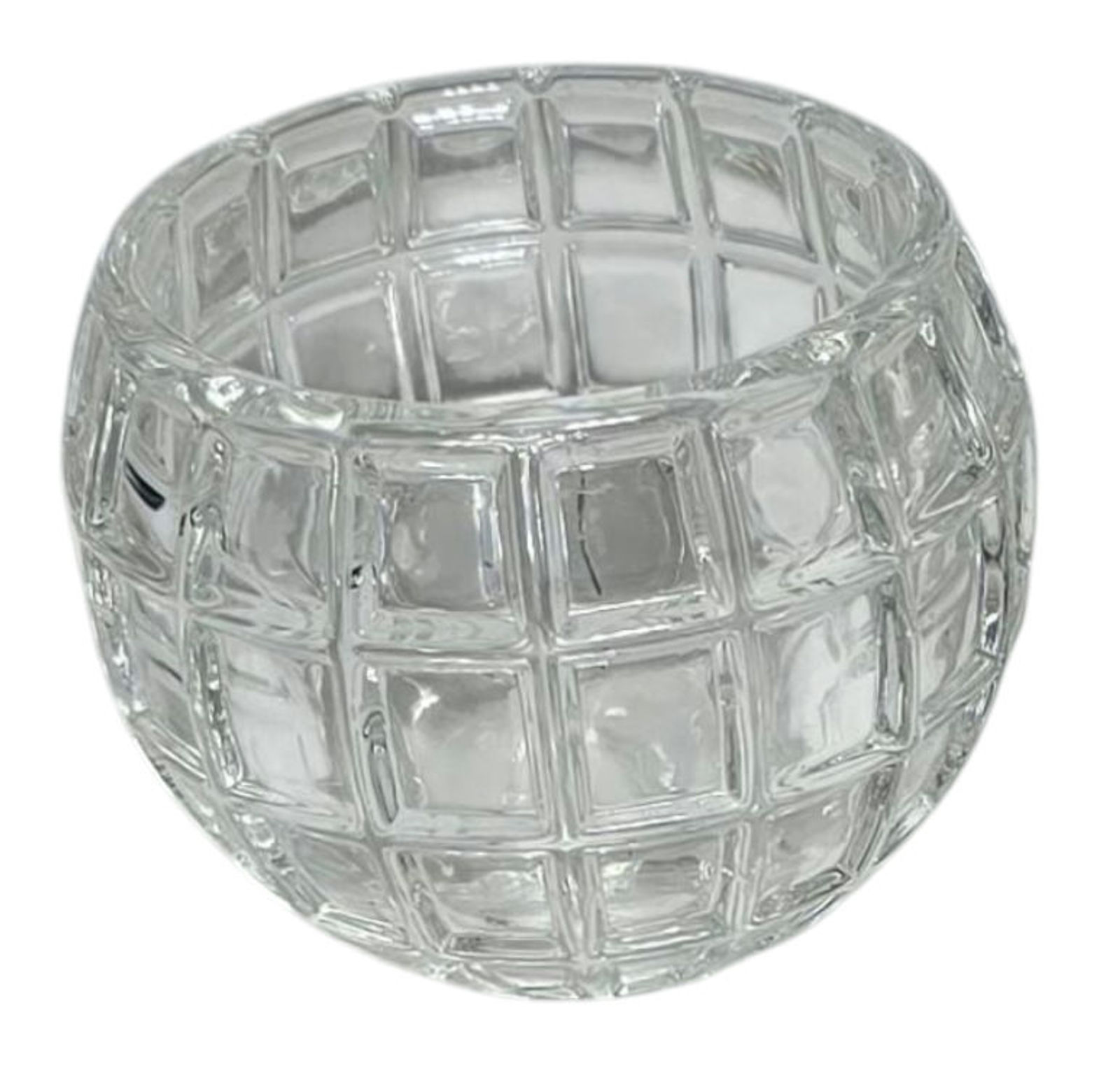 CRYSTAL CANDLE HOLDERS, CODE 10, SIZE : 8 X 8 CM