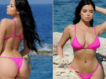 Demi Rose nuk di të ndalet, nudo në Greqi