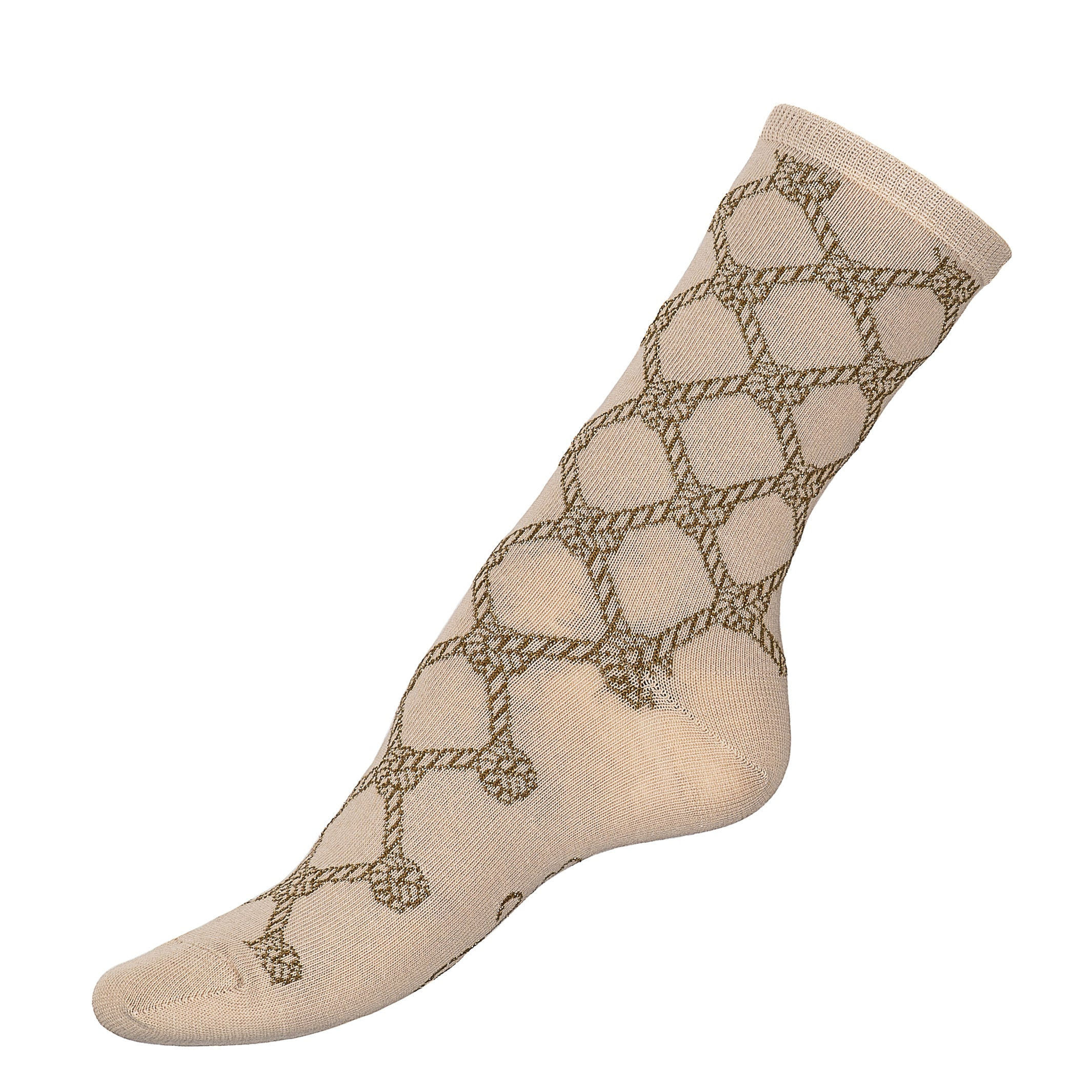 Maison Broussaud – Chaussettes femme Cordages Armor-Lux MBD396 – Beige