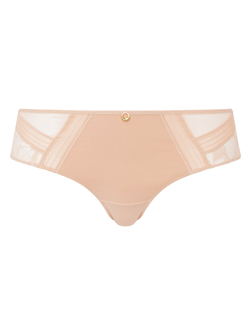 Thumbnail: Chantelle - Shorty True Lace Beige Doré