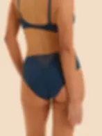 Culotte Taille Haute Andora Bleu Pétrole Simone Pérèle