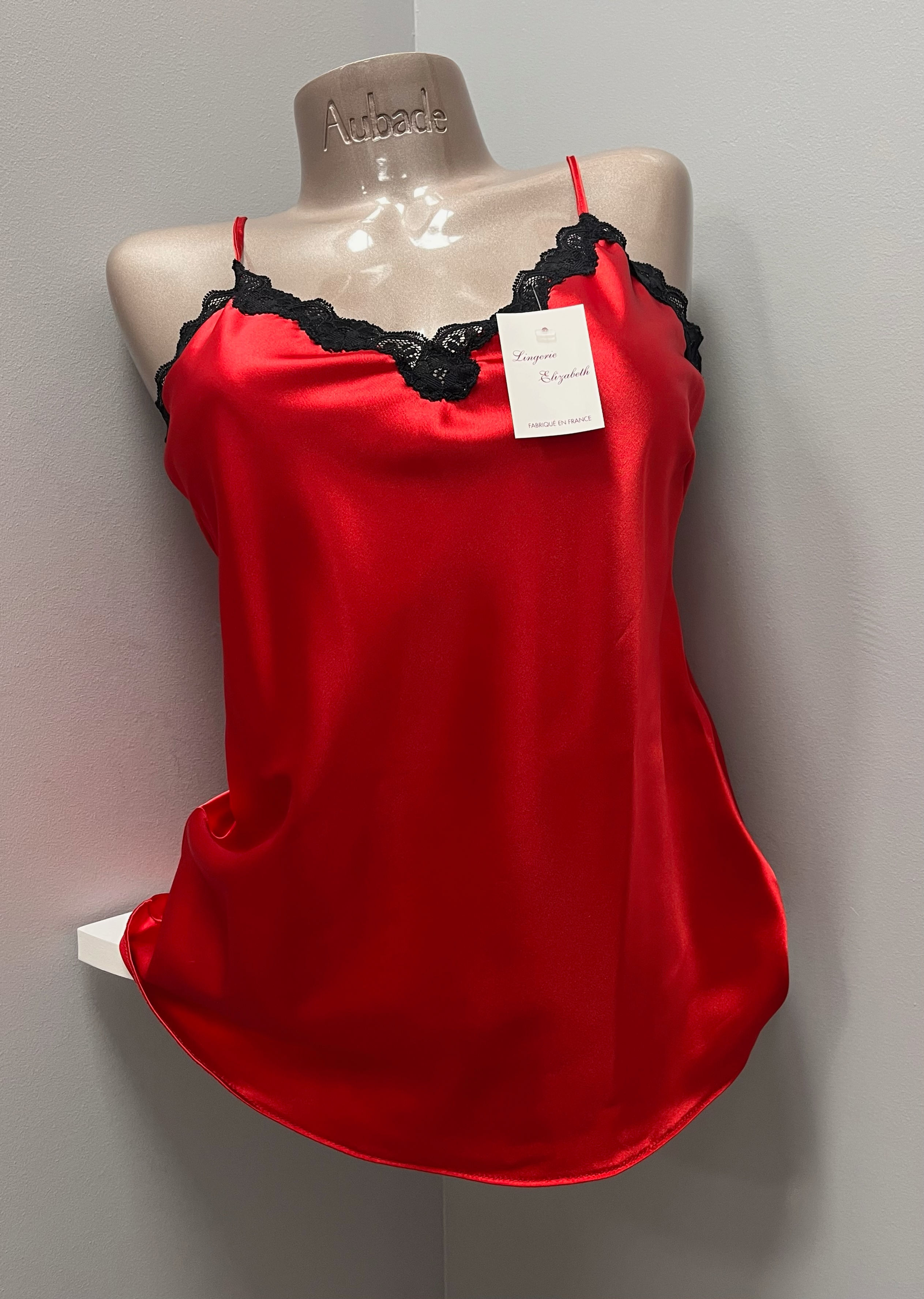 Lingerie Elisabeth - Caraco fines bretelles