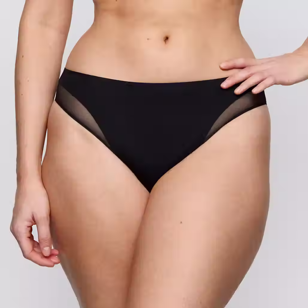 PrimaDonna Twist Sheer – Slip brésilien noir – Réf. 0542640