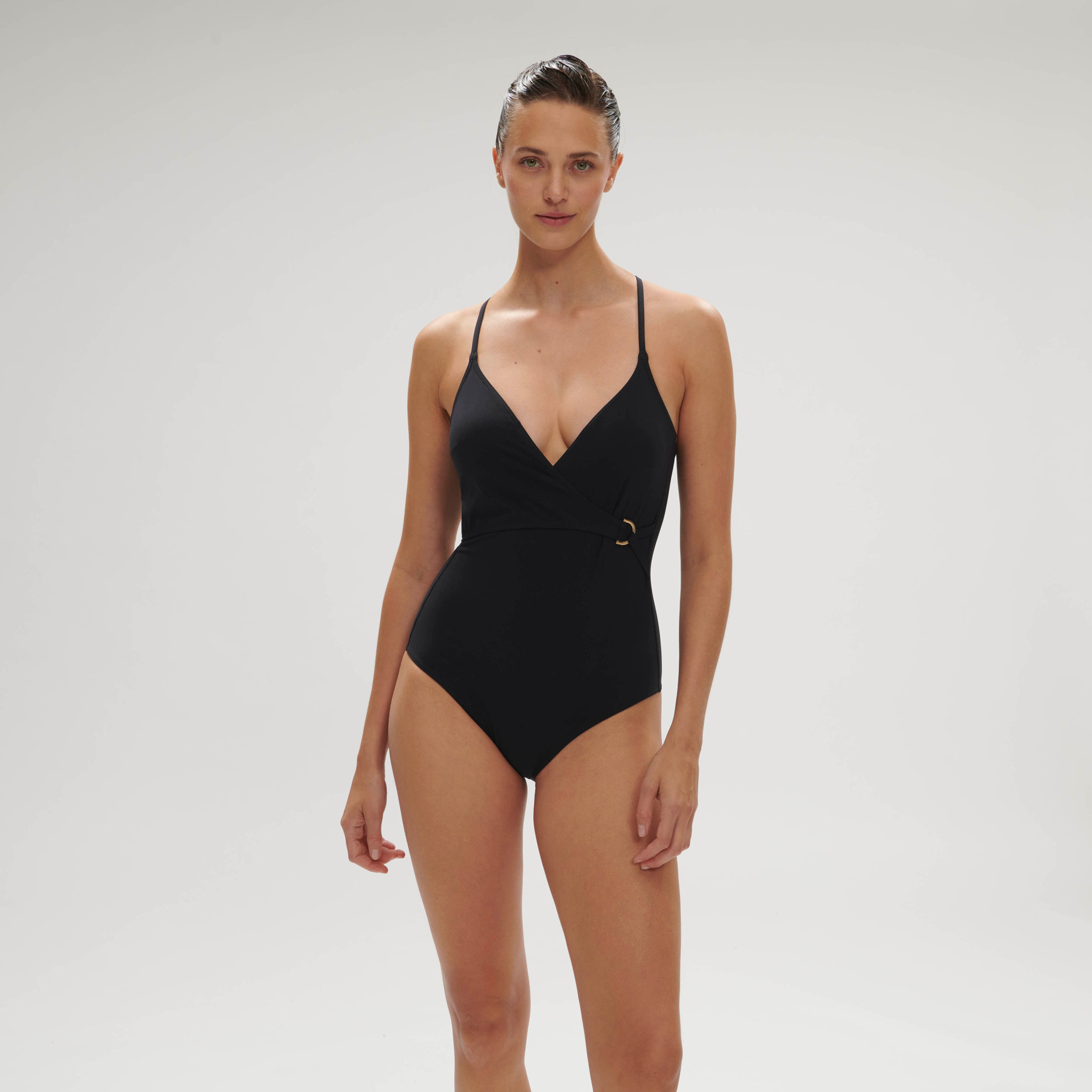 Simone Pérèle - Maillot de bain 1 pièce coque Palmeraie