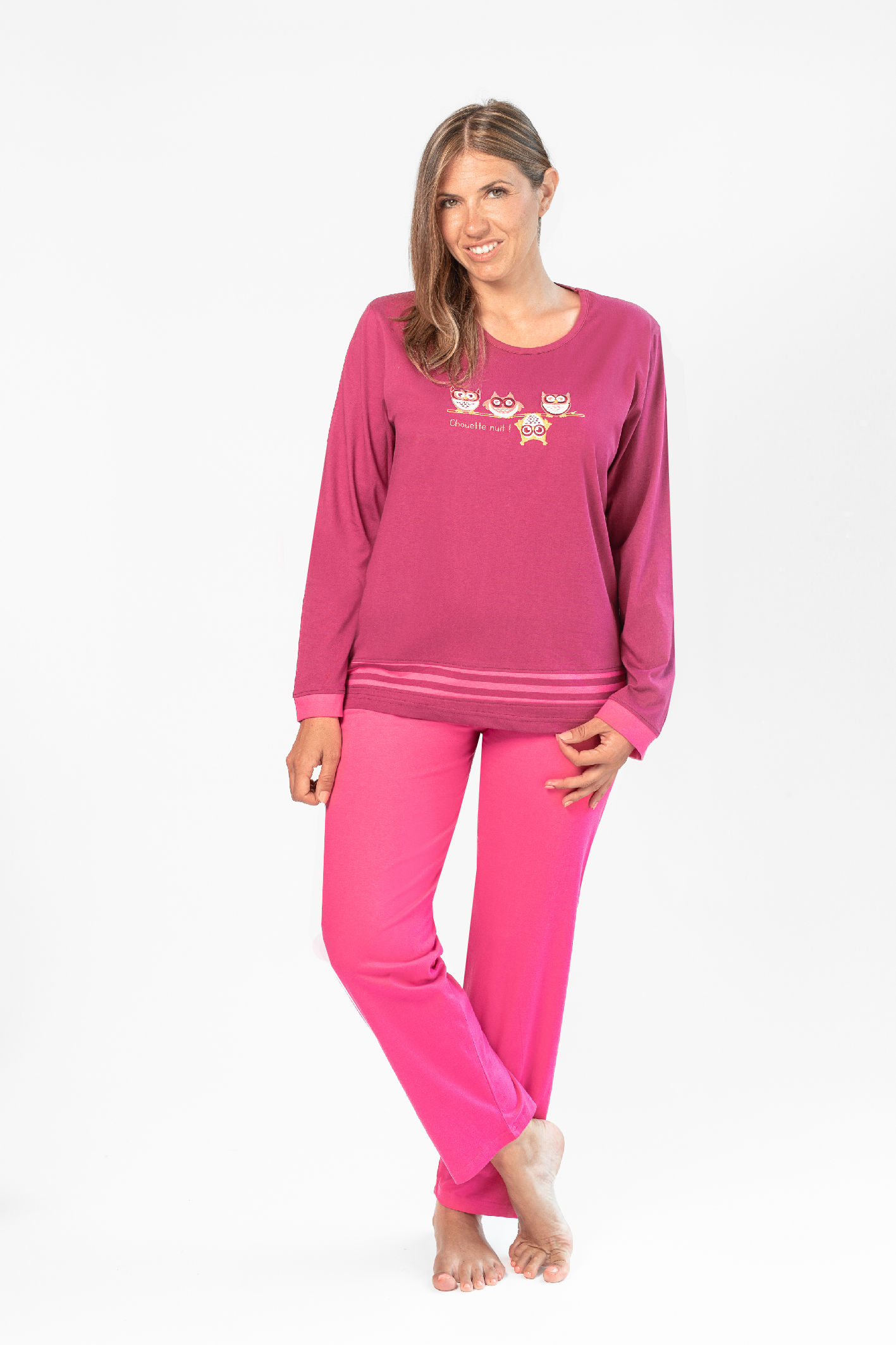 Rose Pomme - Pyjama "Chouette nuit"