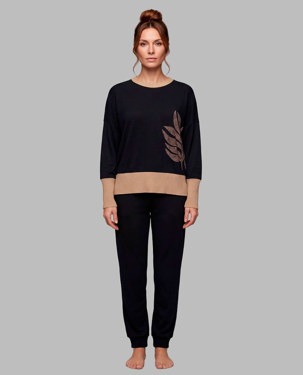 Pyjama Egatex 262567 – Noir et marron