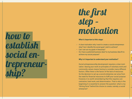 How to establish social entrepreneurship?
