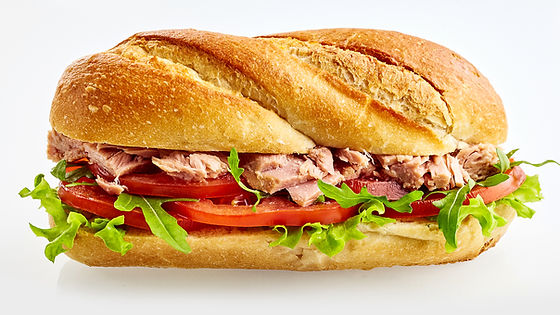 Fresh Salad Tuna Baguette