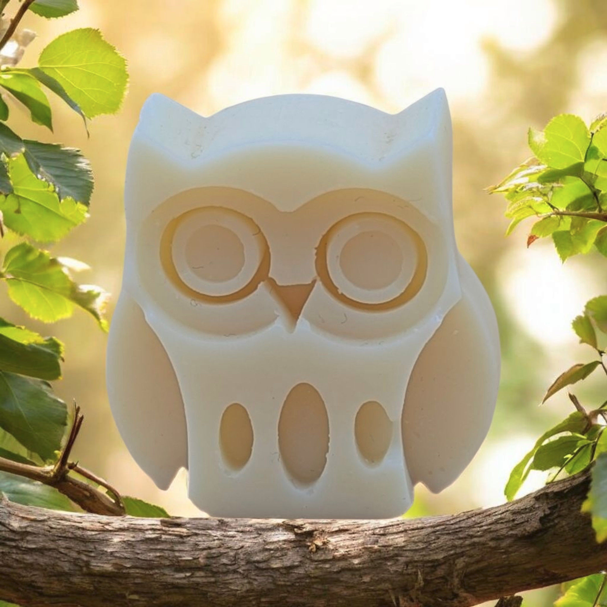 Savon Hibou /Lait et huile d'amande douce / Savon solide