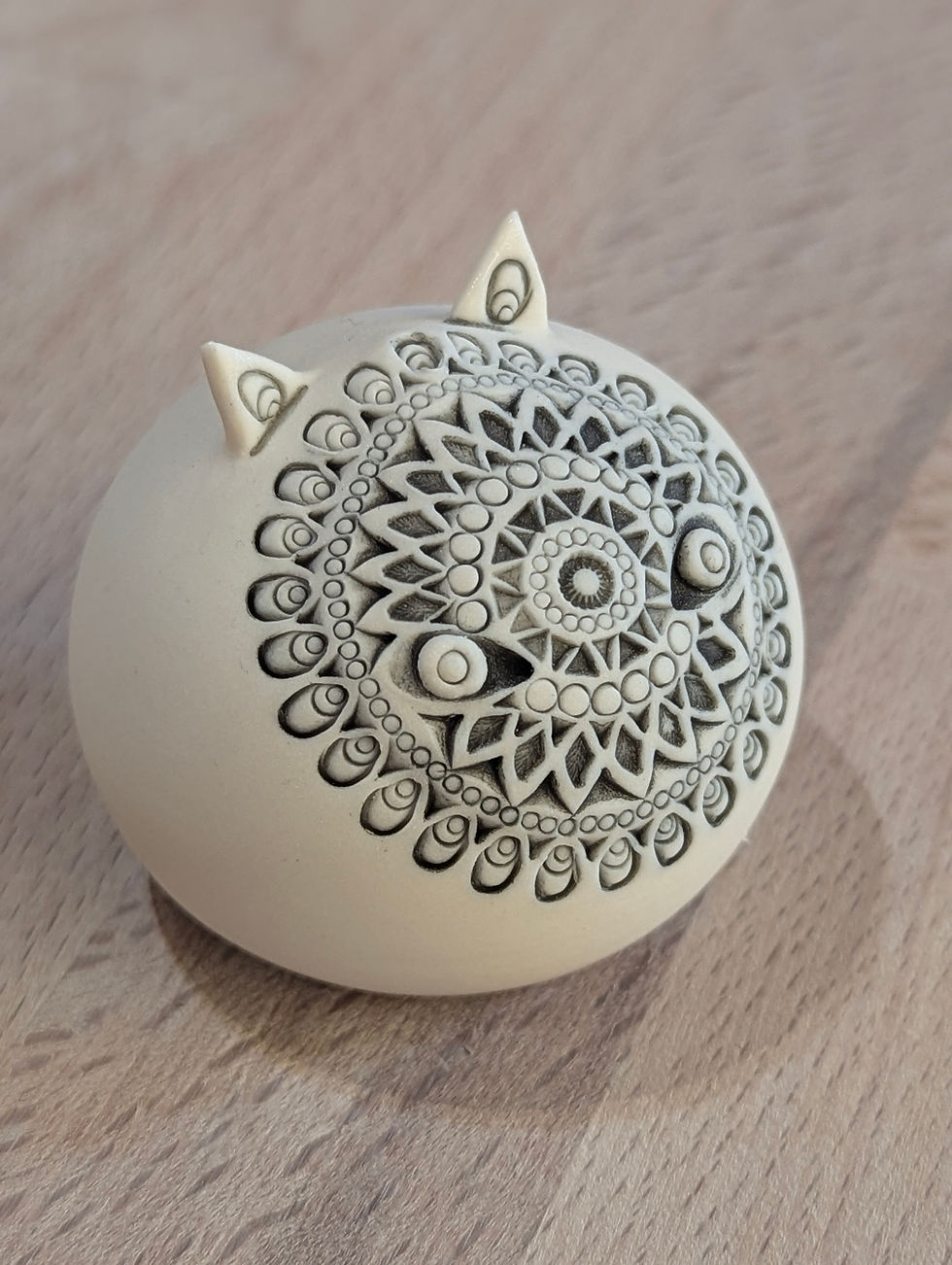 Miniature : Minisculpture "Maât" Porcelaine