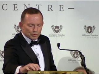 Tony Abbott urges Europe to adopt Australian policies in refugee crisis