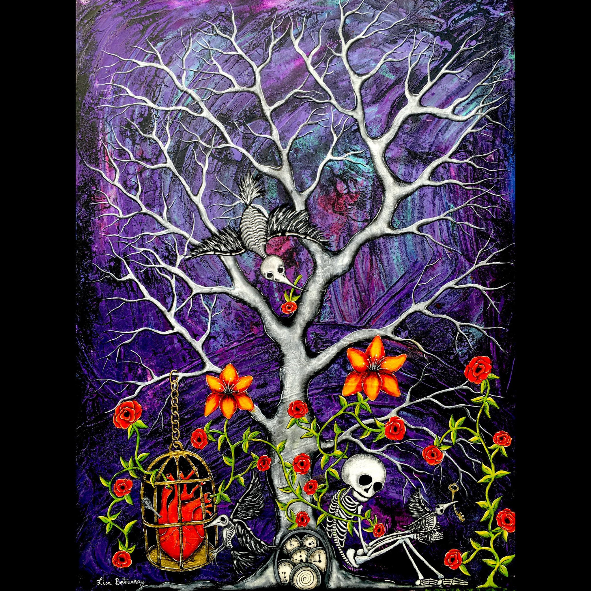 'Hide and Seek' original painting