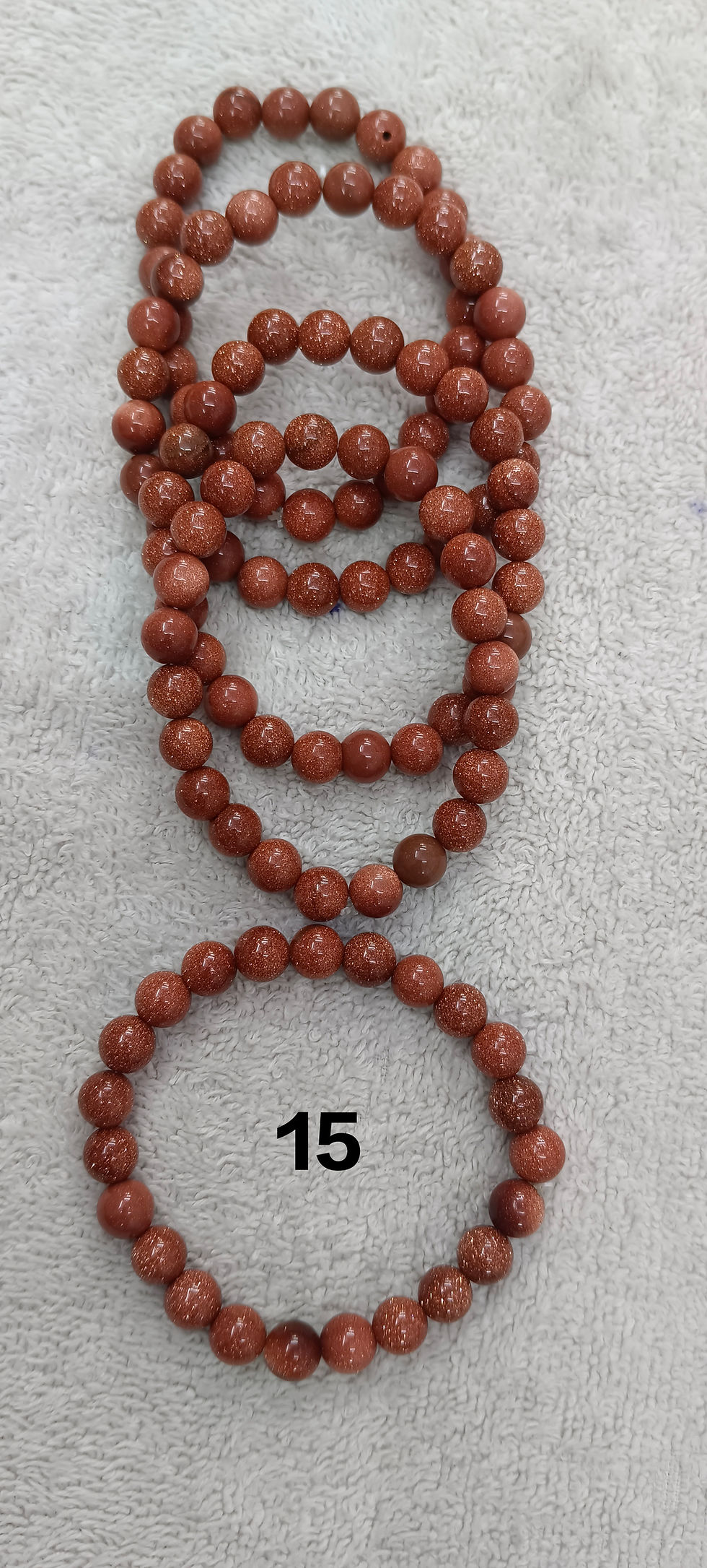 Sunstone Bracelet #Sunstone #gemstoneBeads #GemstoneBracelet