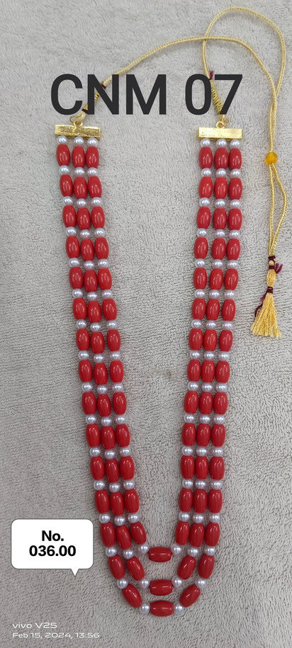 Chatam Coral Necklace #CoralJewellery #CoralBeads #
