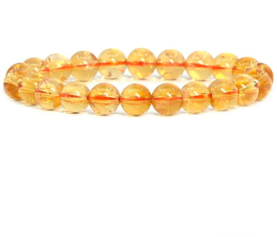 Citrine Bracelet #CitrineBracelet #CitrineGemstone #gemstoneBracelet