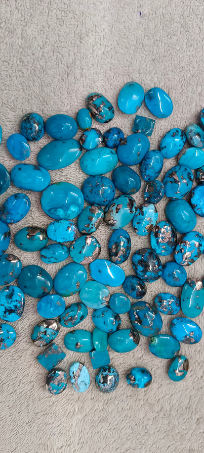 Turquoise Gemstone | Irani Firoza | Firoza Stone | Italian Firoza