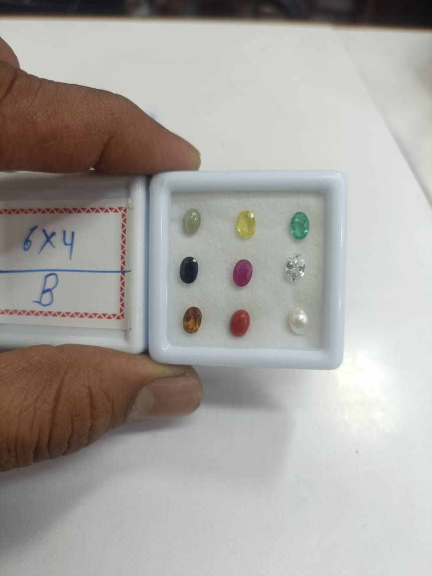 Navratan Box | Navratan Beads | Natural Navratan | NineGemstone