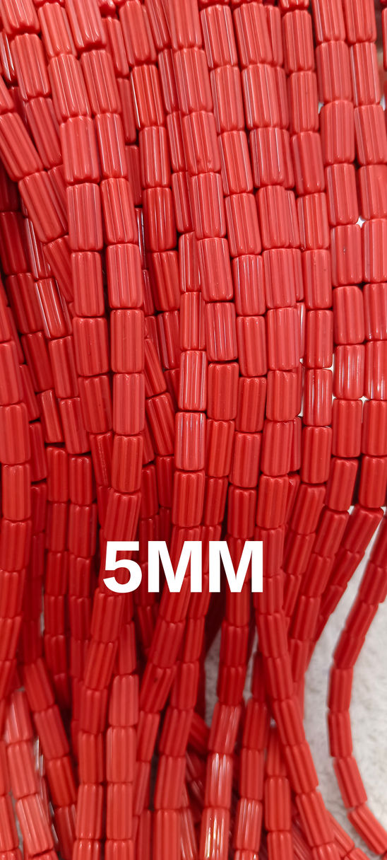 Coral Beads| Coral Carving Beads| Chatam Coral | LabGrown Coral