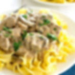 Beef Stroganoff