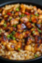 Honey BBQ Chicken Rice