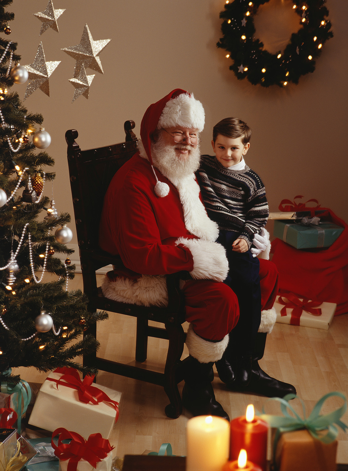 le père Noël à Villepreux