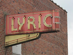 Lyric Theater Sign