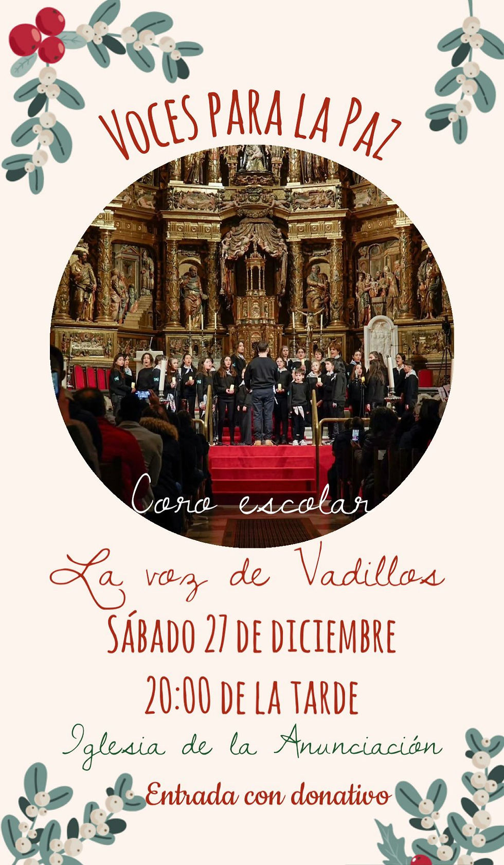 Concierto "Voces para la Paz"