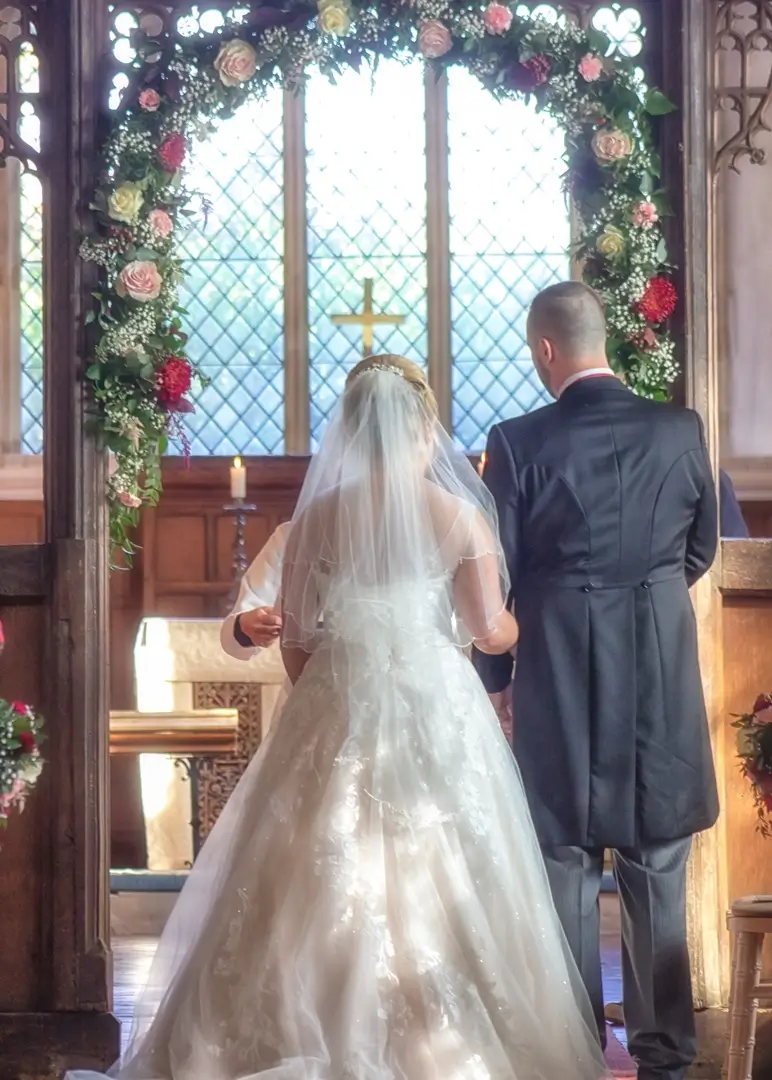 Layer Marney church wedding ceremony