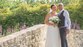 Couple in the sunshine at Langtons House