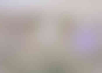 Faux flower decorations for the wedding reception