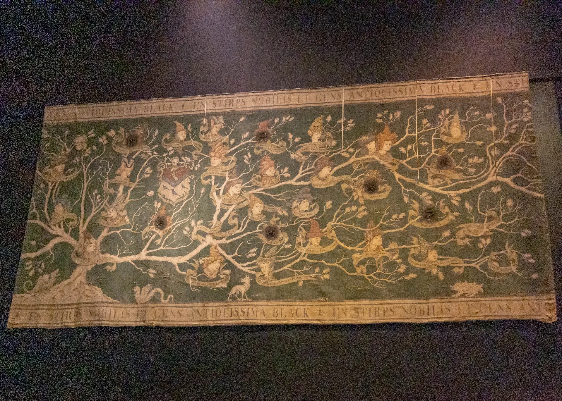 Harry Potter Tapestry inspiration for wedding stationery