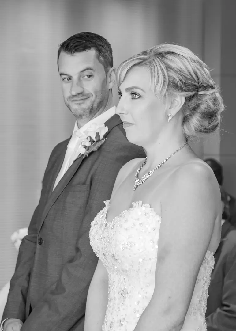 Grooms first look at Five Lakes, Colchester