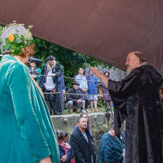 Druid led hand fasting cereony