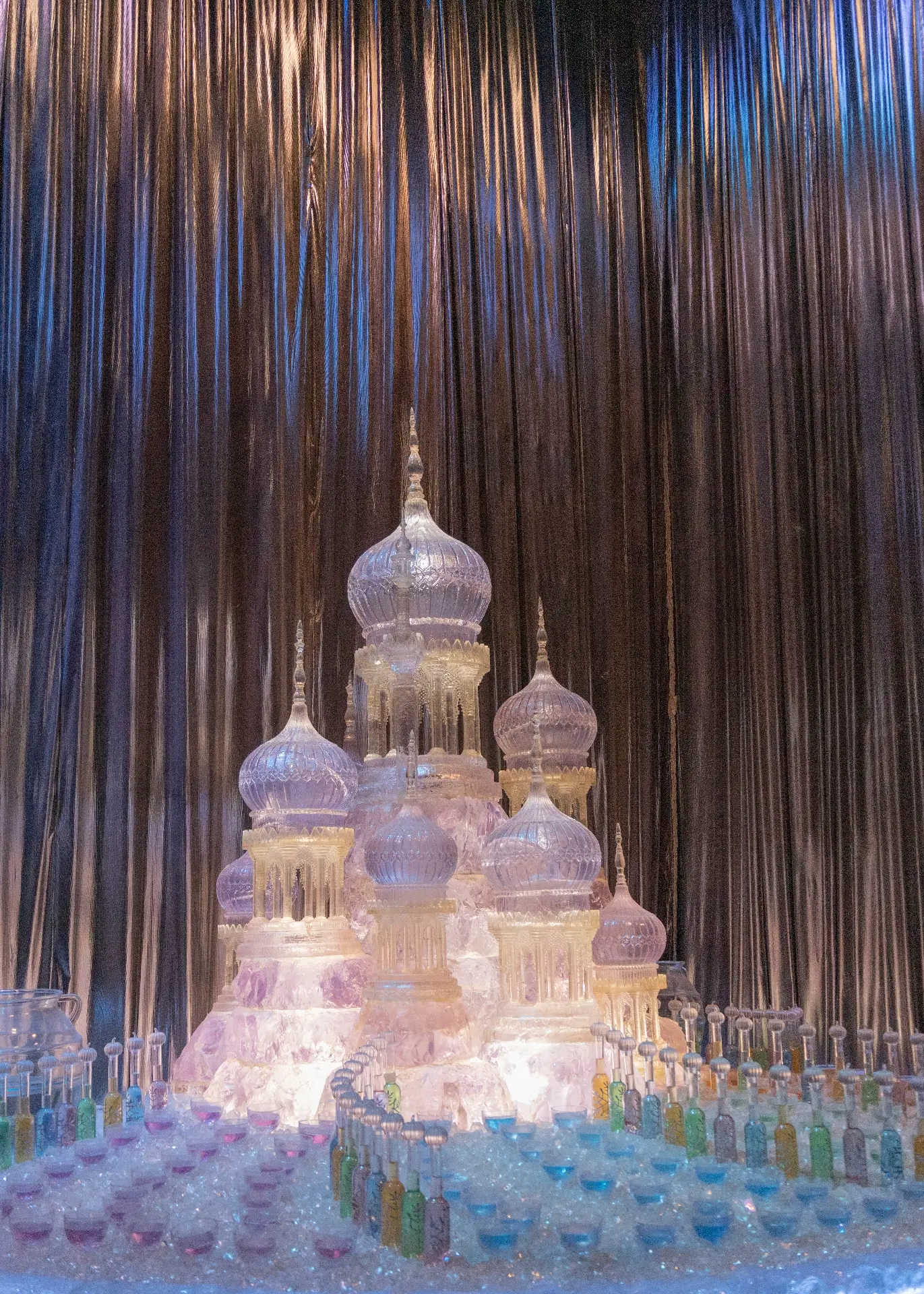 Harry Potter Ice Sculpture with glasses from the yule ball
