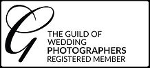 Registered member of The Guild of Wedding Photographers badge