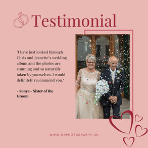 Bride and groom smiling with confetti outside Colchester Town Hall