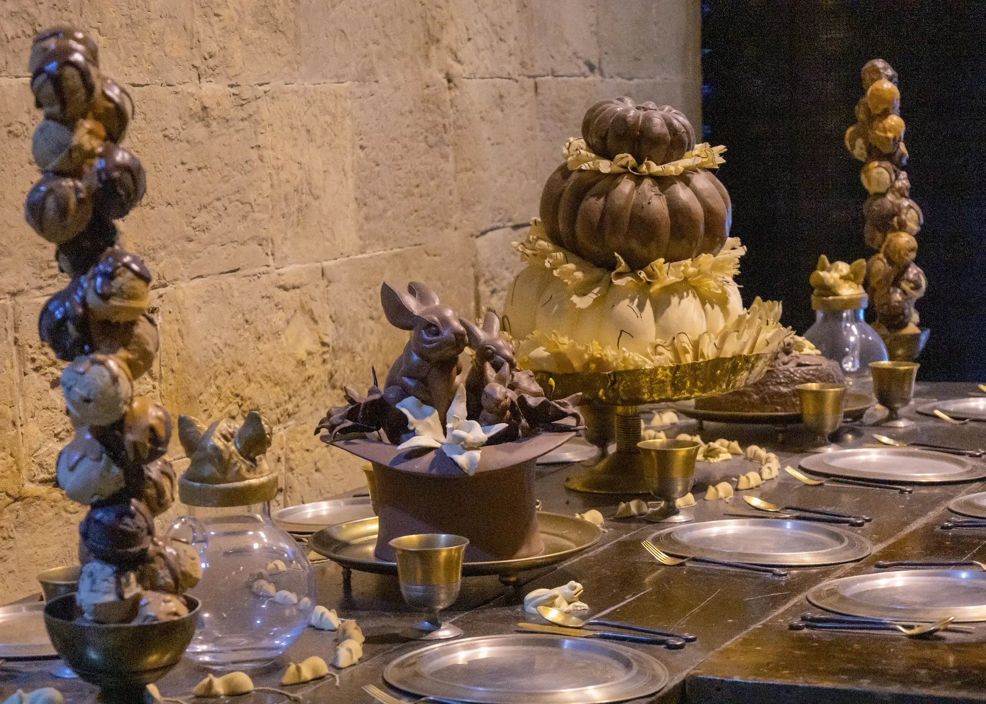 Harry Potter chocolate feast dessert table idea