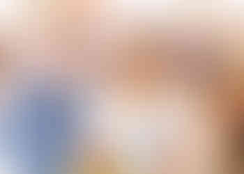 Bride giggles during their church wedding ceremony in Danbury