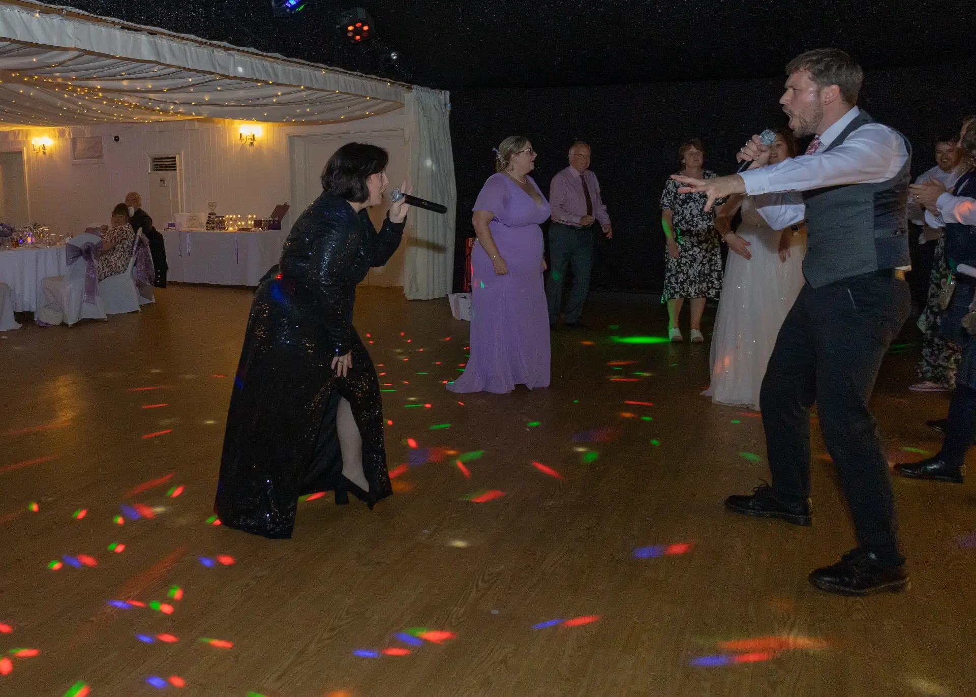 Singing waiters get the dancefloor moving at The Fennes