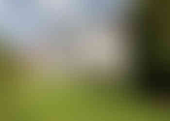 Gsofield Hall in the sunshine